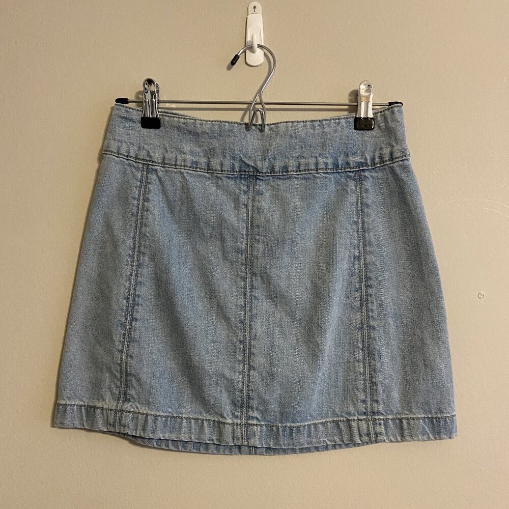 Denim Mini Skirt